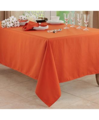 Everyday Design Solid Color Tablecloth, 84" x 65"