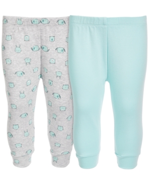 First Impressions Baby Boys & Girls Cotton Jogger Pants Set Created for Macy's