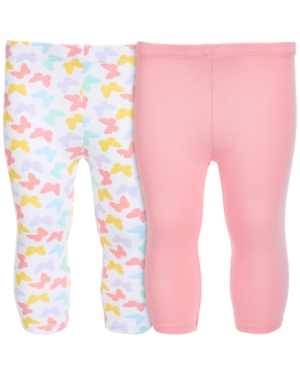 First Impressions Baby Girls 2-Pc Cotton Leggings Set Created for Macy's