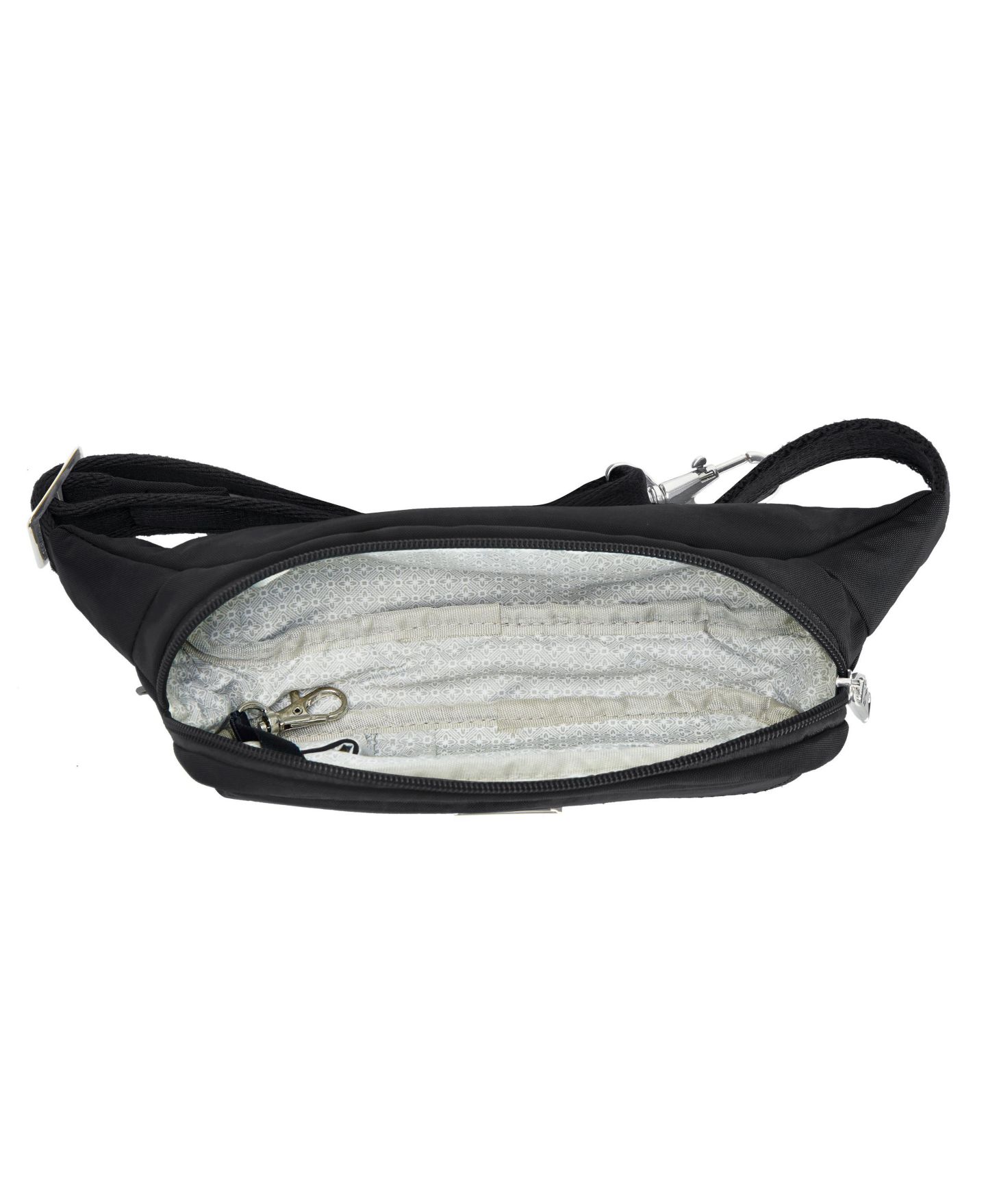 Сумка Travelon Essentials Anti-Theft Slim Belt, цвет: Чёрный — фото 7