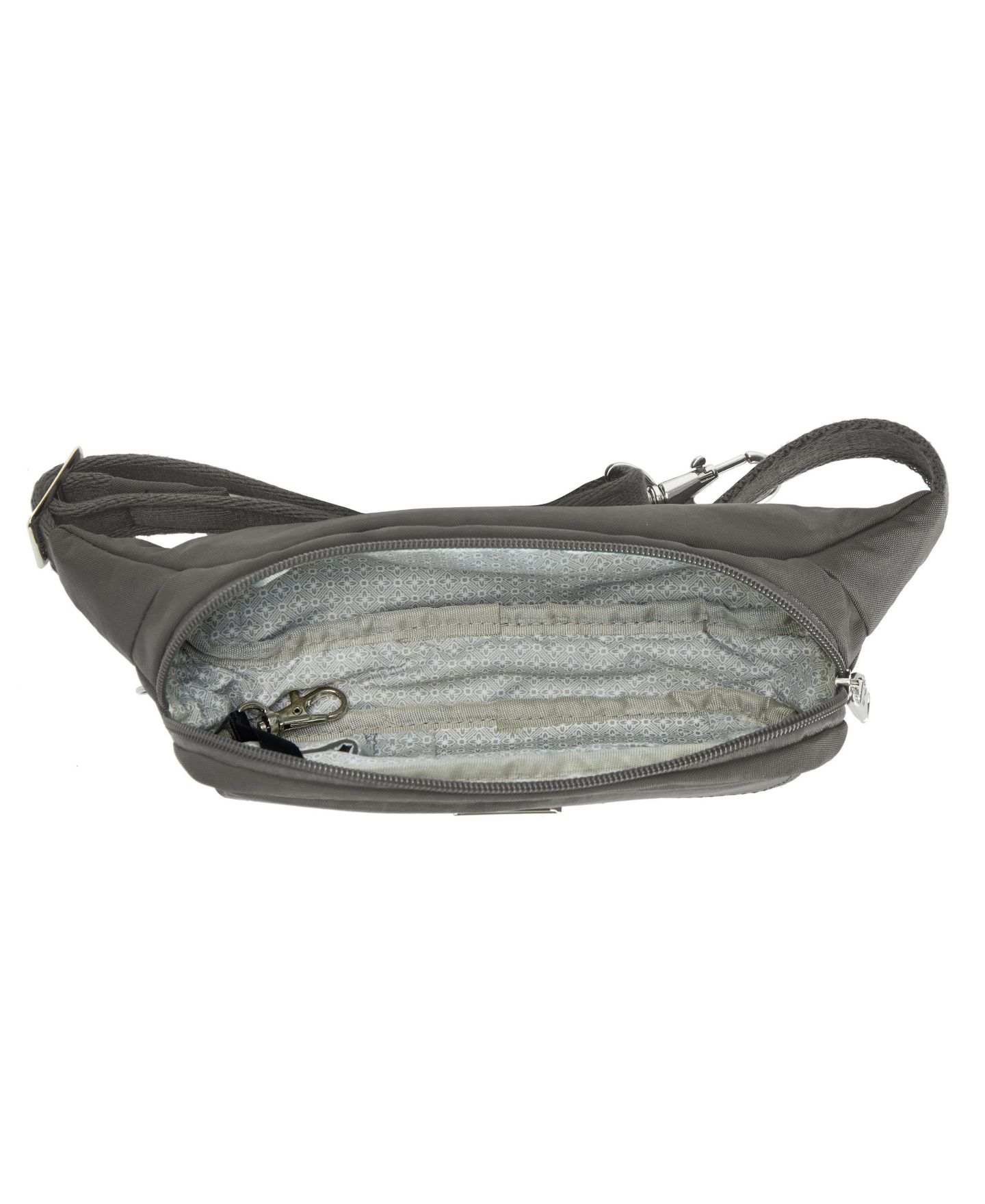 Сумка Travelon Essentials Anti-Theft Slim Belt, цвет: Чёрный — фото 47