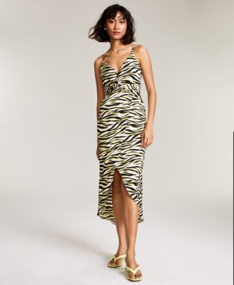 macy's leopard print dress