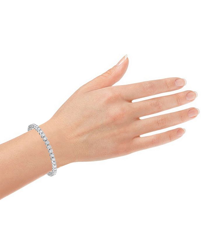 Macy's Diamond Tennis Bracelet (81/10 ct. t.w.) in 14k White Gold Macy's