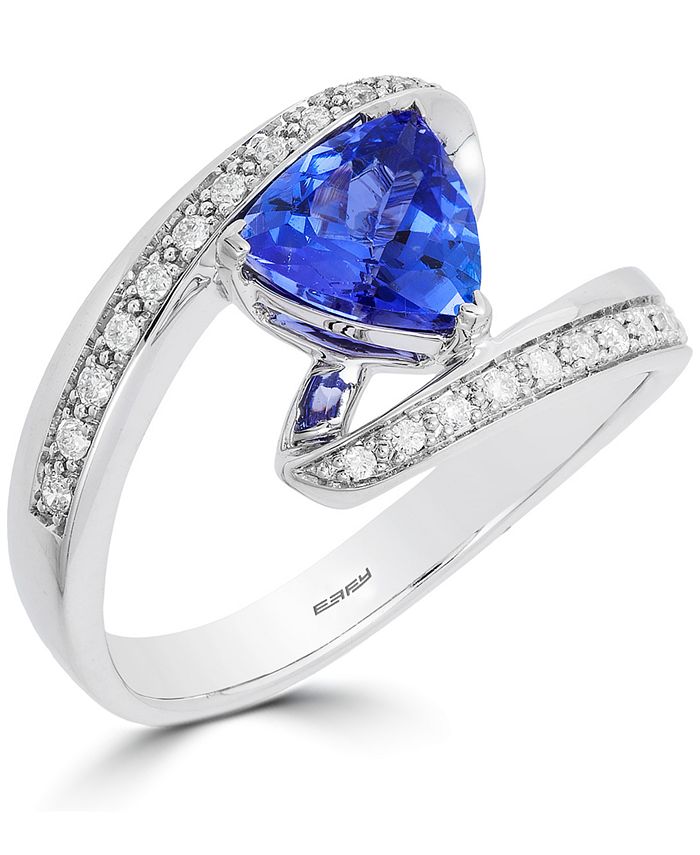 EFFY Collection EFFY® Tanzanite (11/10 ct. t.w.) & Diamond (1/8 ct. t