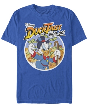 Shop Fifth Sun Men's Duck Tales Scrooge Mcduck Short Sleeve T-shirt In Royal