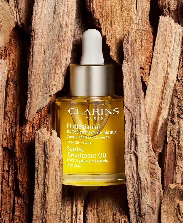 Clarins Santal Face Treatment OilDry or Extra Dry Skin, 1 oz Macy's