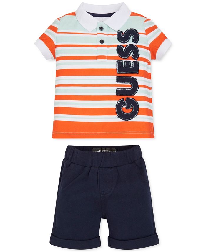 Guess striped shirt macys store