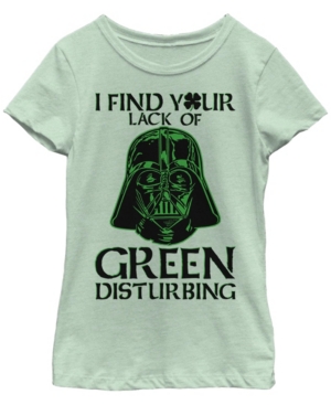 Big Girls Star Wars Vader Pinch Short Sleeve T-shirt