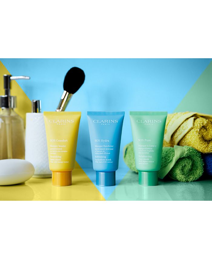 Clarins SOS Comfort Nourishing Balm Mask, 2.3-oz. - Macy's