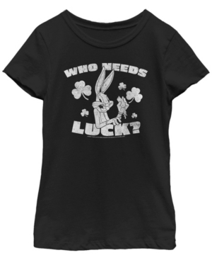 Big Girls Looney Tunes What's Luck Short Sleeve T-shirt