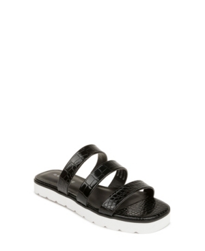 Rampage Women's Ally Lug Sole Slide Sandals Women's Shoes