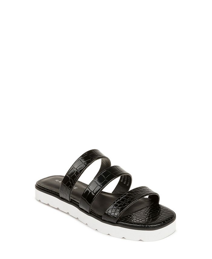 Rampage Women s Ally Lug Sole Slide Sandals Macy s