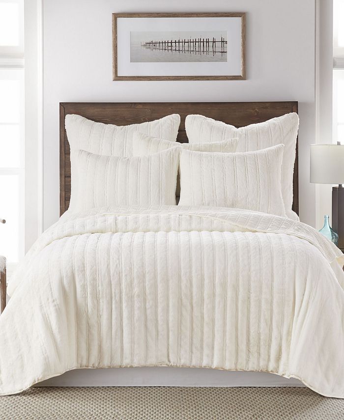 Levtex Faux Fur King Quilt Macy's