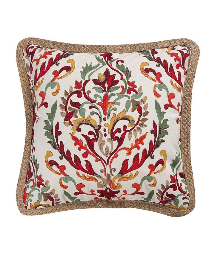 Levtex Morit zScreen Rope Decorative Pillow, 18" x 18" Macy's