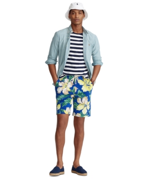 Polo Ralph Lauren Men's 8-Inch Floral Spa Terry Shorts