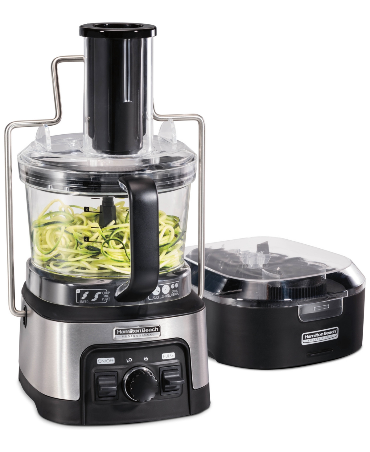 Hamilton Beach Professional Spiralizing Stack & Snap Food Processor