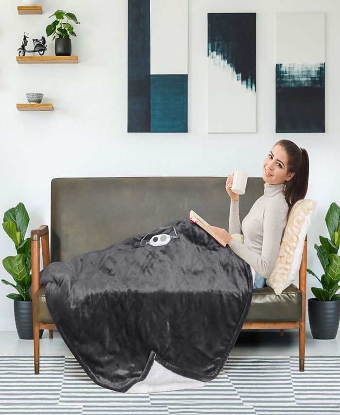 Westinghouse Heated Throw in Micro Velour, 50" x 60" & Reviews