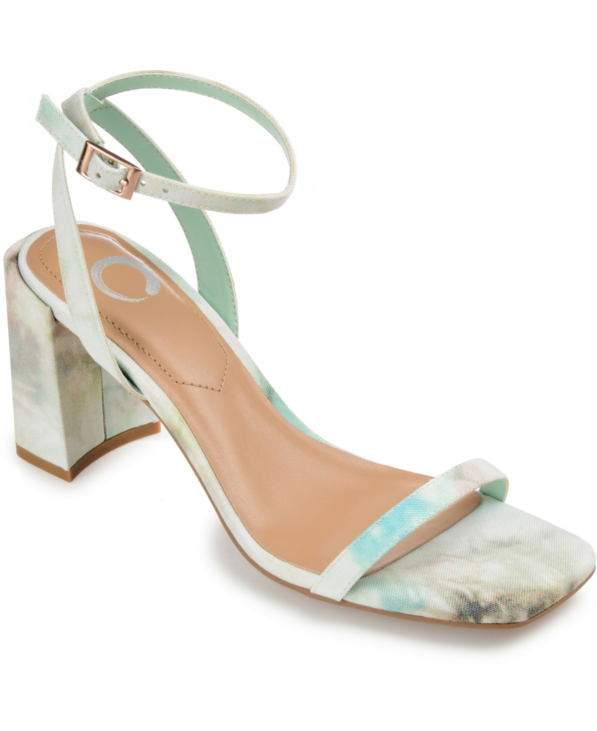 JOURNEE COLLECTION WOMEN'S CHASITY BLOCK HEEL SANDALS