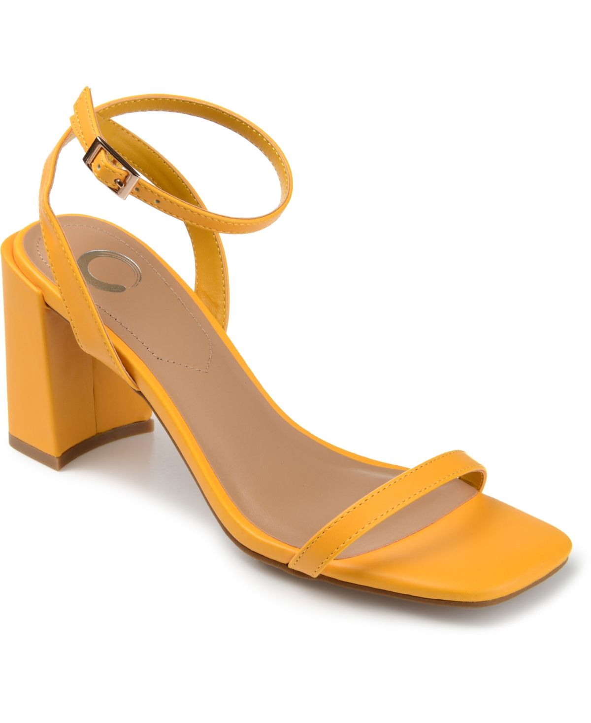 Journee Collection Women's Chasity Sandals Women's Shoes In Yellow