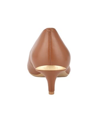 Women's Gabrianna Pointed Toe Kitten Heel Pumps