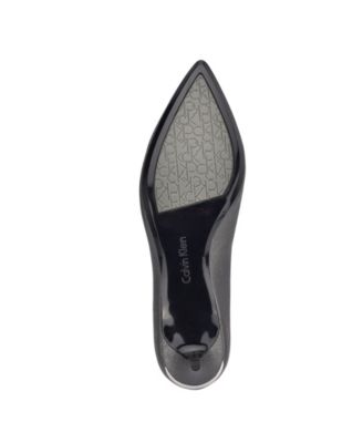 Women's Gabrianna Pointed Toe Kitten Heel Pumps