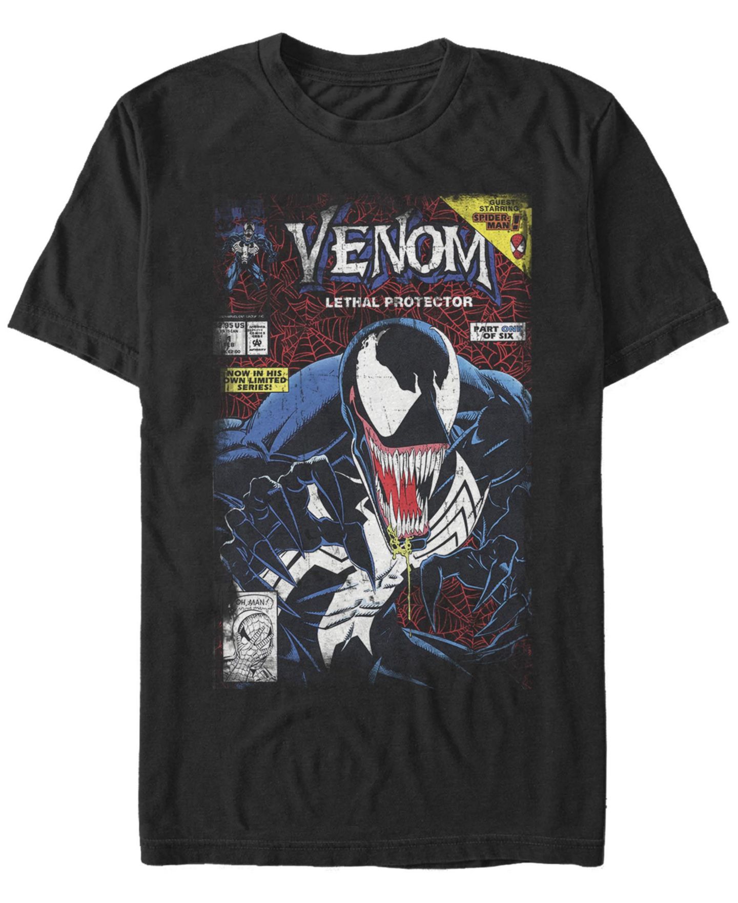 Мужская футболка Fifth Sun Todd Venom Short Sleeve Crew, цвет: Чёрный — фото 1