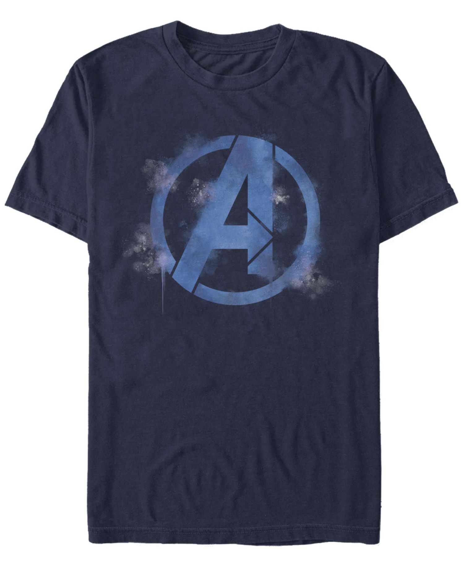 Men's Avengers Spray Logo Short Sleeve Crew T-shirt