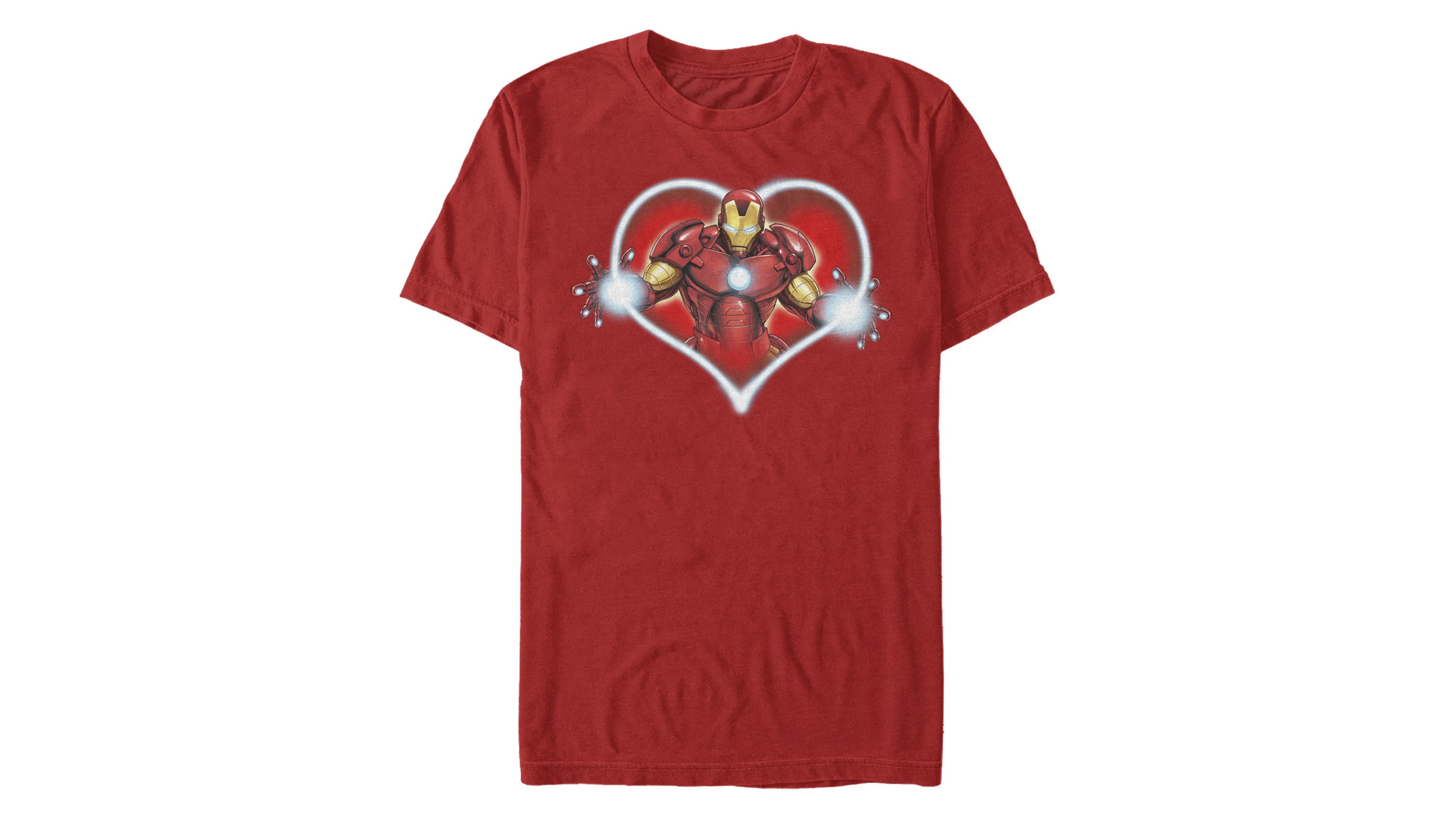 Fifth Sun Men's Iron Heart Blast Short Sleeve Crew T-shirt