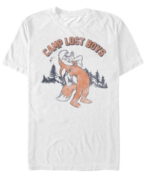 Fifth Sun Men's Camp Lost Boys Short Sleeve Crew T-shirt In White
