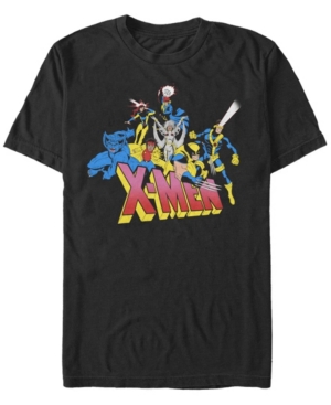 Fifth Sun Men's X Men Group Short Sleeve Crew T-shirt In Black