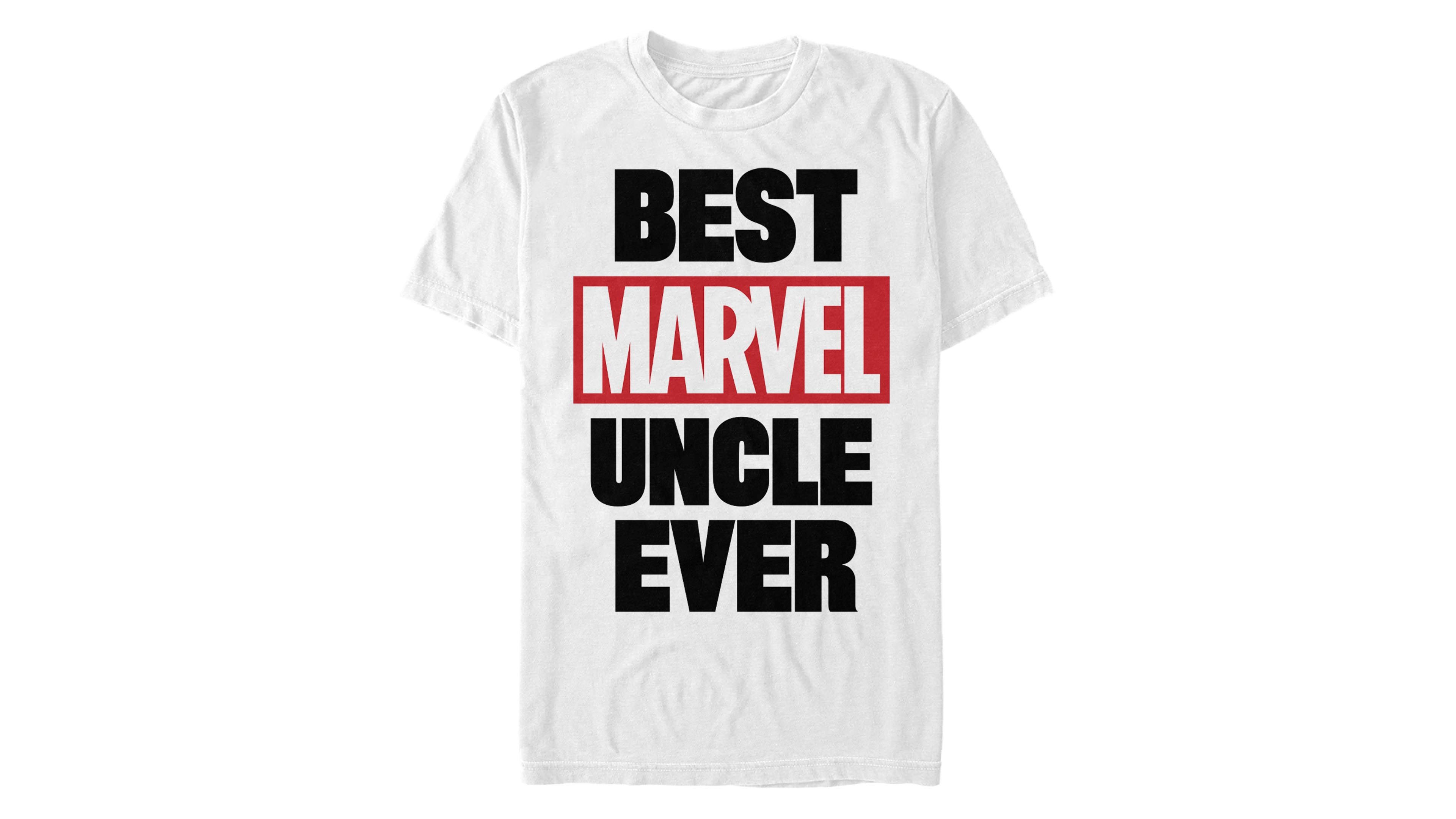 Fifth Sun Men's Best Marvel Uncle Short Sleeve Crew T-shirt