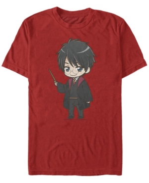 Shop Fifth Sun Men's Anime Harry Short Sleeve Crew T-shirt In Red