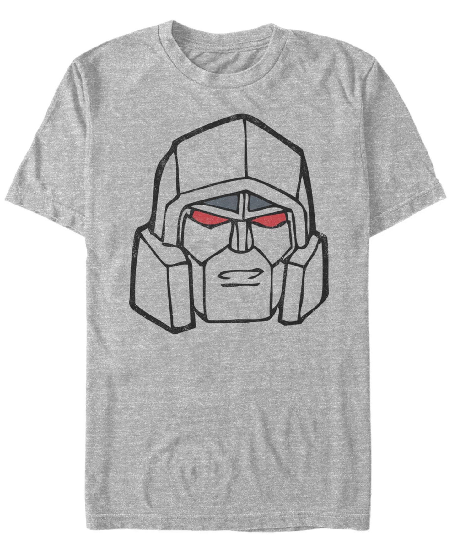 Мужская футболка Fifth Sun Megatron Face Short Sleeve Crew, цвет: Меланжевый — фото 1