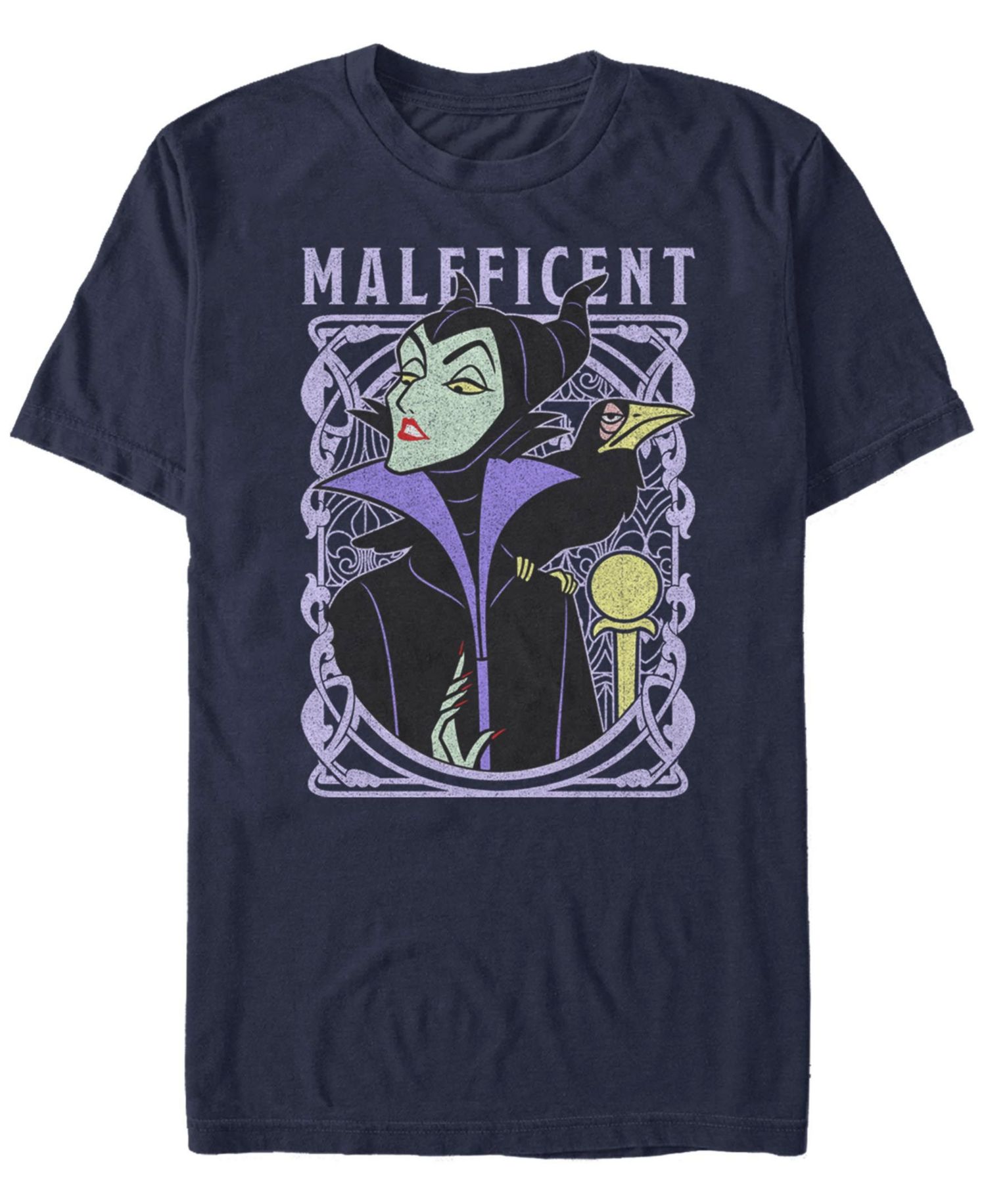 Men's Maleficent Color Short Sleeve Crew T-shirt