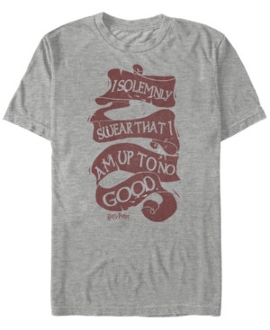 Fifth Sun Men's Solemnly Swear Short Sleeve Crew T-shirt In Athletic Heather