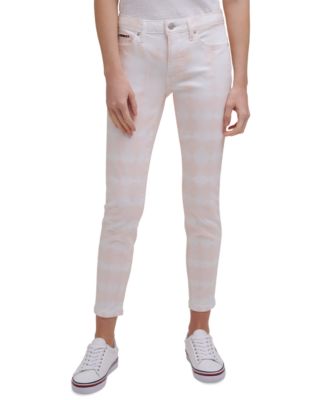 Tommy Jeans Mid-Rise Tie-Dyed Skinny Jeans LAST ACT