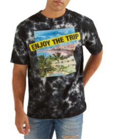 Men's Enjoy The Trip Graphic Tie-Dye T-Shirt