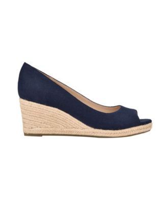 Women's Nuri Peep Toe Espadrille Wedge Pumps