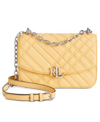 ralph lauren plaid quilted madison crossbody bag