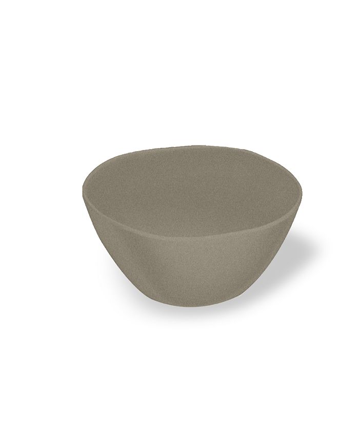 Grey Melamine Mixing Bowls with Lids - Set of 6