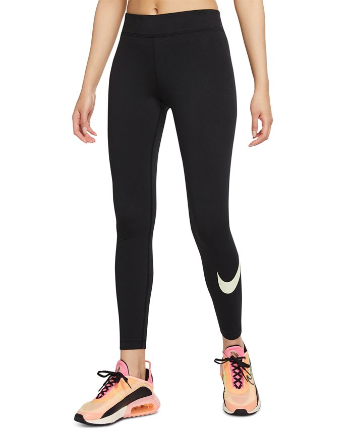 Nike Logo 7/8 Length Leggings - Macy's