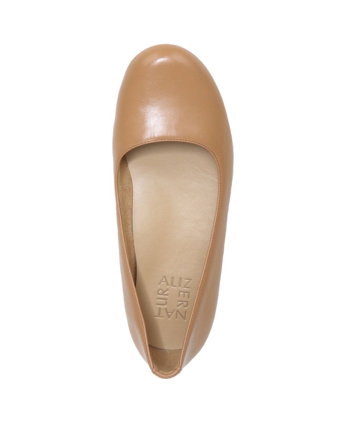 Naturalizer True Colors Maxwell Flat In Frappe Leather