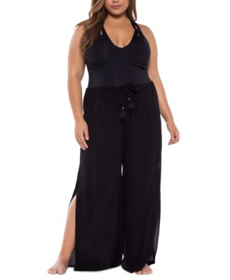 Becca ETC - Trendy Plus Size Modern Muse Cover-Up Pants