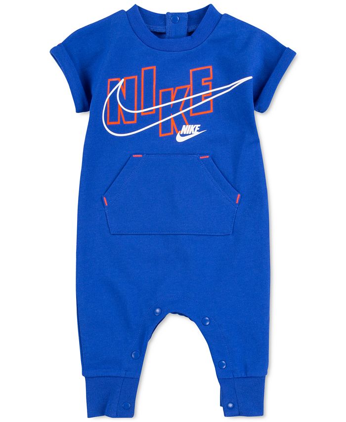 Nike Baby Boys Logo Romper - Macy's