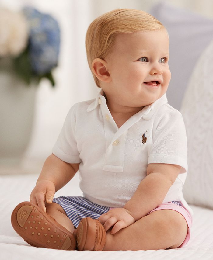 Polo Ralph Lauren Ralph Lauren Baby Boys Polo Shirt & Patchwork Shorts