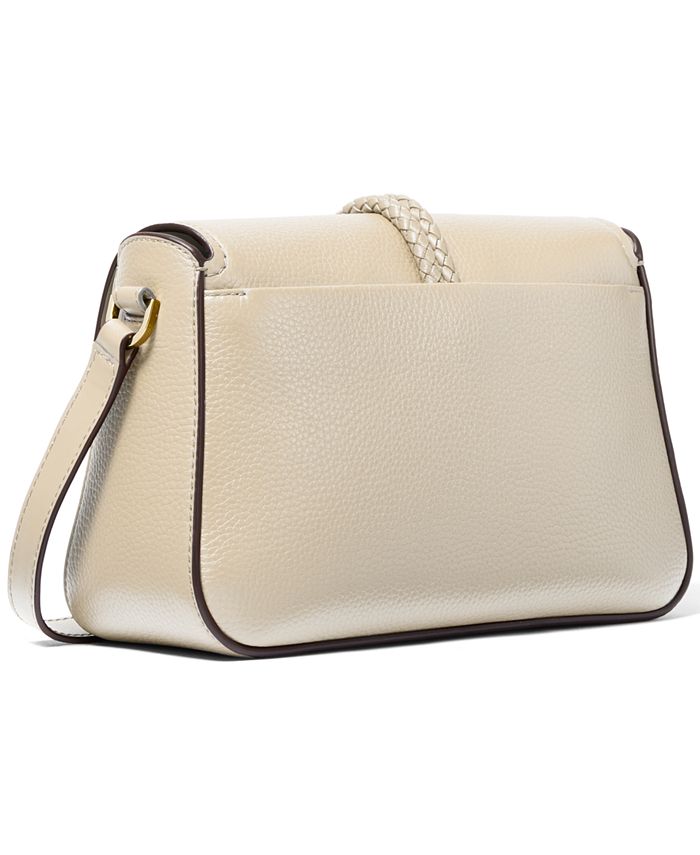 Michael Kors Lea Medium Leather Flap Messenger Bag Macy's