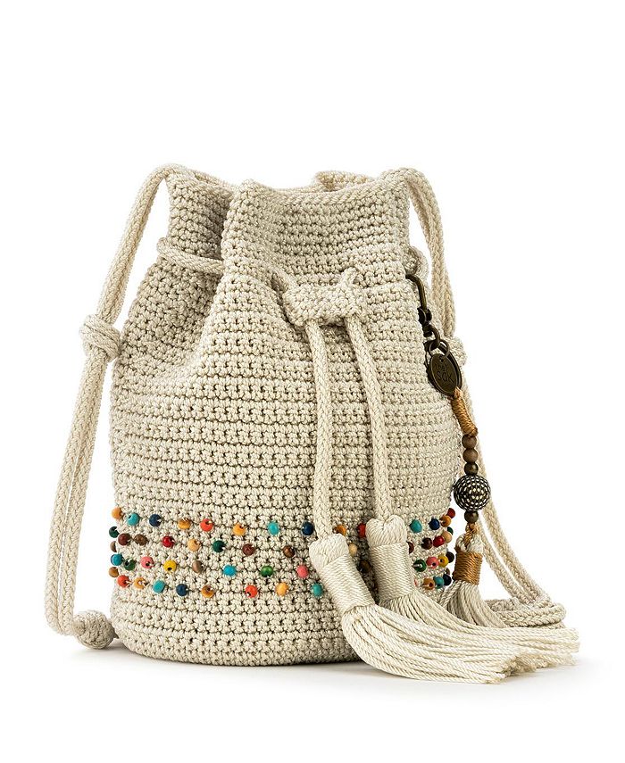The Sak Women's Sayulita Crochet Drawstring & Reviews - Handbags ...