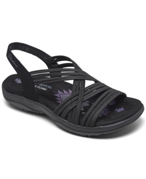 Shop Skechers Women's Reggae In Black