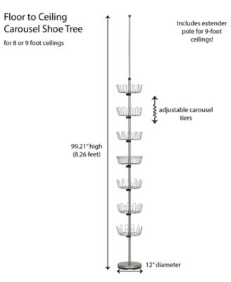 Floor to Ceiling Shoe Tree