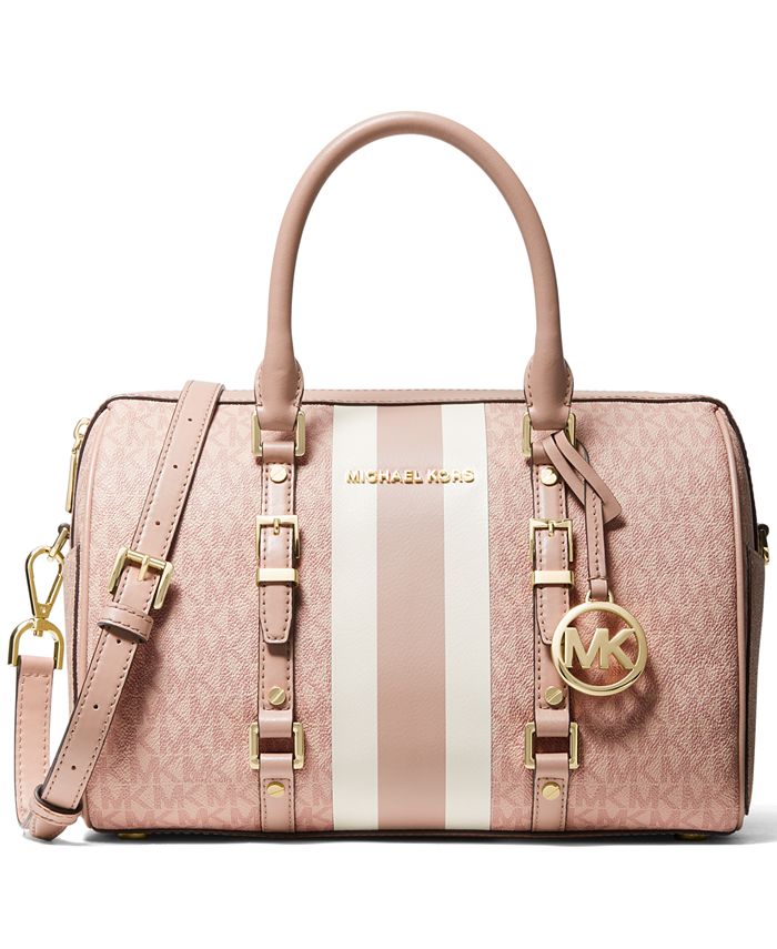 Michael Kors Bedford Signature Travel Duffle Satchel & Reviews - Handbags &  Accessories - Macy's